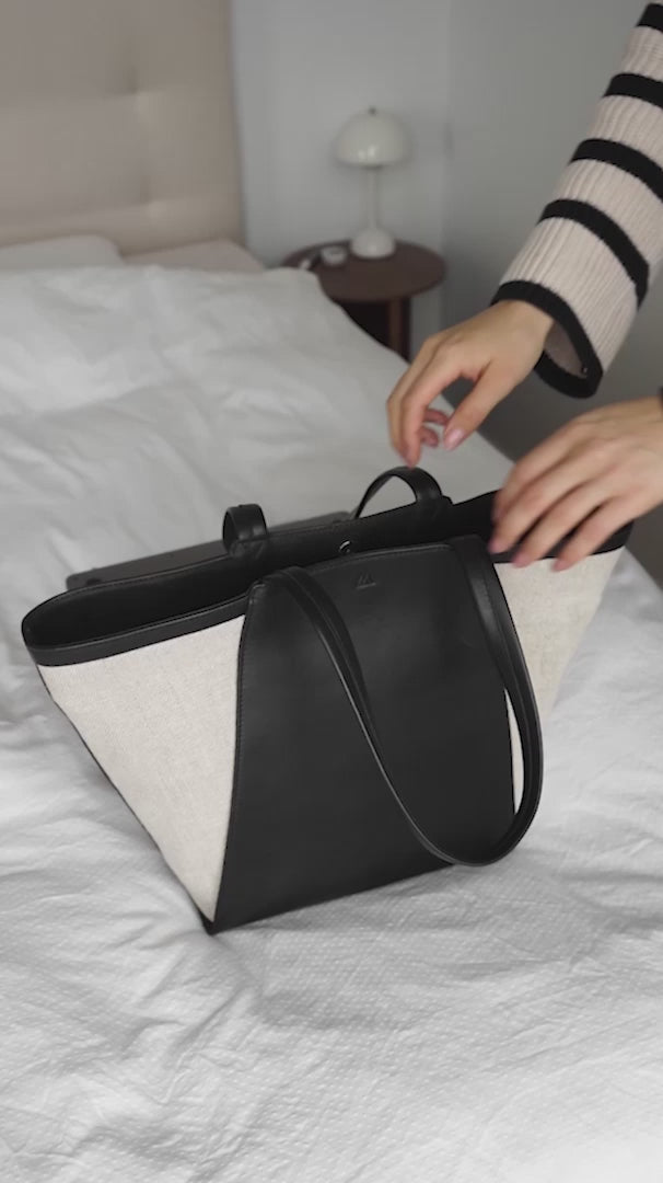 BlaiseMBG Shopper i Canvas Mix - Markberg